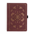 Archer and Olive - Storybook in Plum Notebook: Dot Grid / A5