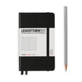 Leuchtturm1917- Notebooks - Pocket (A6): Black / Hardcover / Ruled