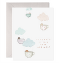 E. Frances Paper - Teacup Babies | New Baby Shower Greeting Card