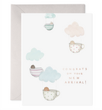 E. Frances Paper - Teacup Babies | New Baby Shower Greeting Card
