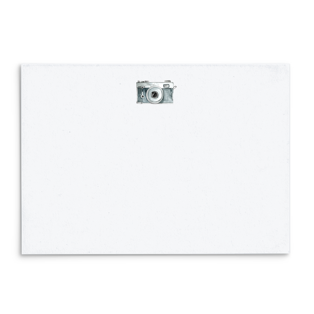 UncommonWares - 10 Camera Watercolor Panel Note Cards A2