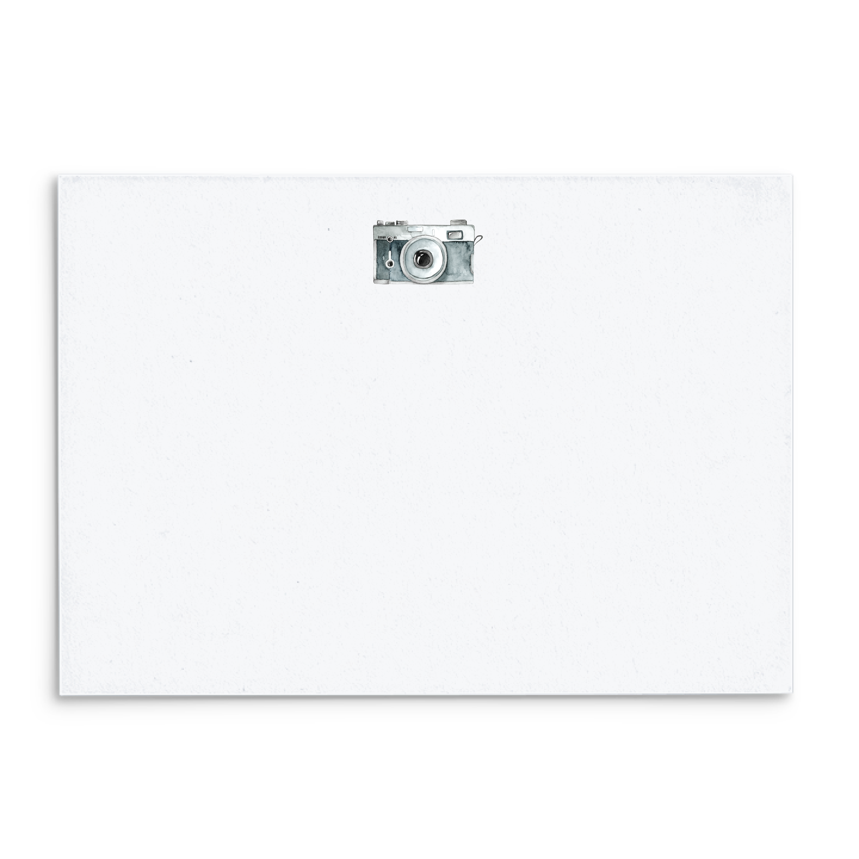 UncommonWares - 10 Camera Watercolor Panel Note Cards A2