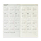 Traveler's Company Notebook Regular Size 2026 Weekly + Memo