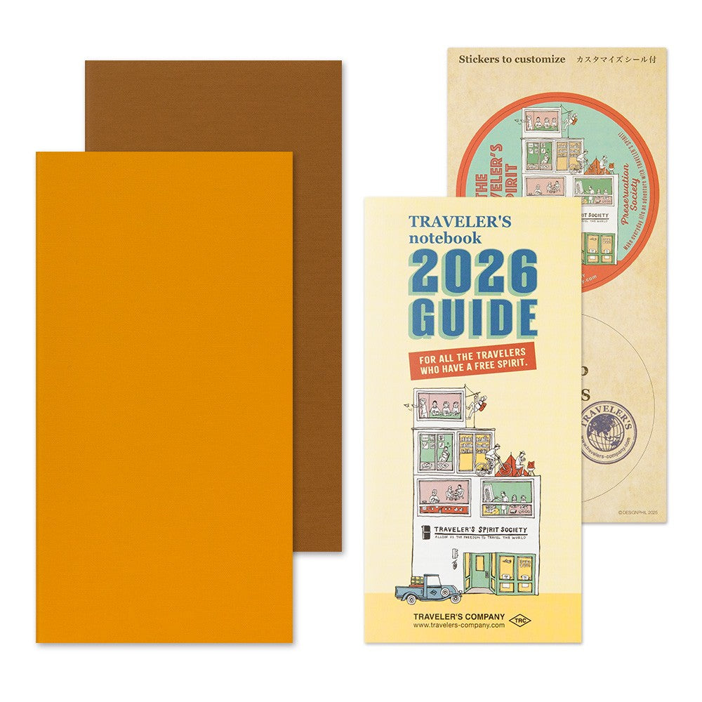 Traveler's Company Notebook 2026 - Regular Size - Weekly Vertical Diary