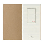 Traveler's Company Notebook 2026 - Regular Size - Weekly Vertical Diary