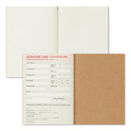 Traveler's Company Notebook Monthly Diary - Passport Size