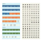 Traveler's Company  Notebook Customized Sticker Set 2026