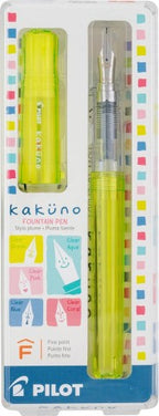 Pilot, Kakuno Fountain Pen, Green, Fine