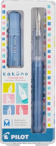 Pilot, Kakuno Fountain Pen, Blue, Medium