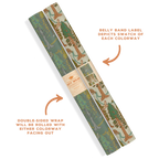 Mustard Beetle - Recyclable Gift Wrap / Wrapping Paper: Redwoods: Flat/Not Rolled