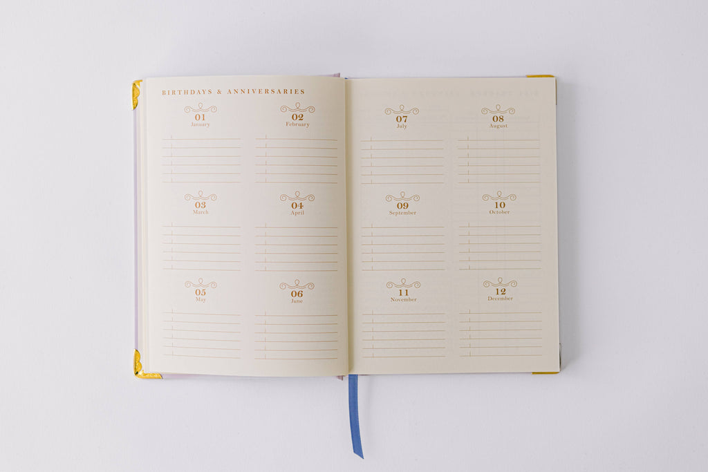 Good Juju Ink - 2026 Vines and Butterflies 17-Month Medium Bound Planner