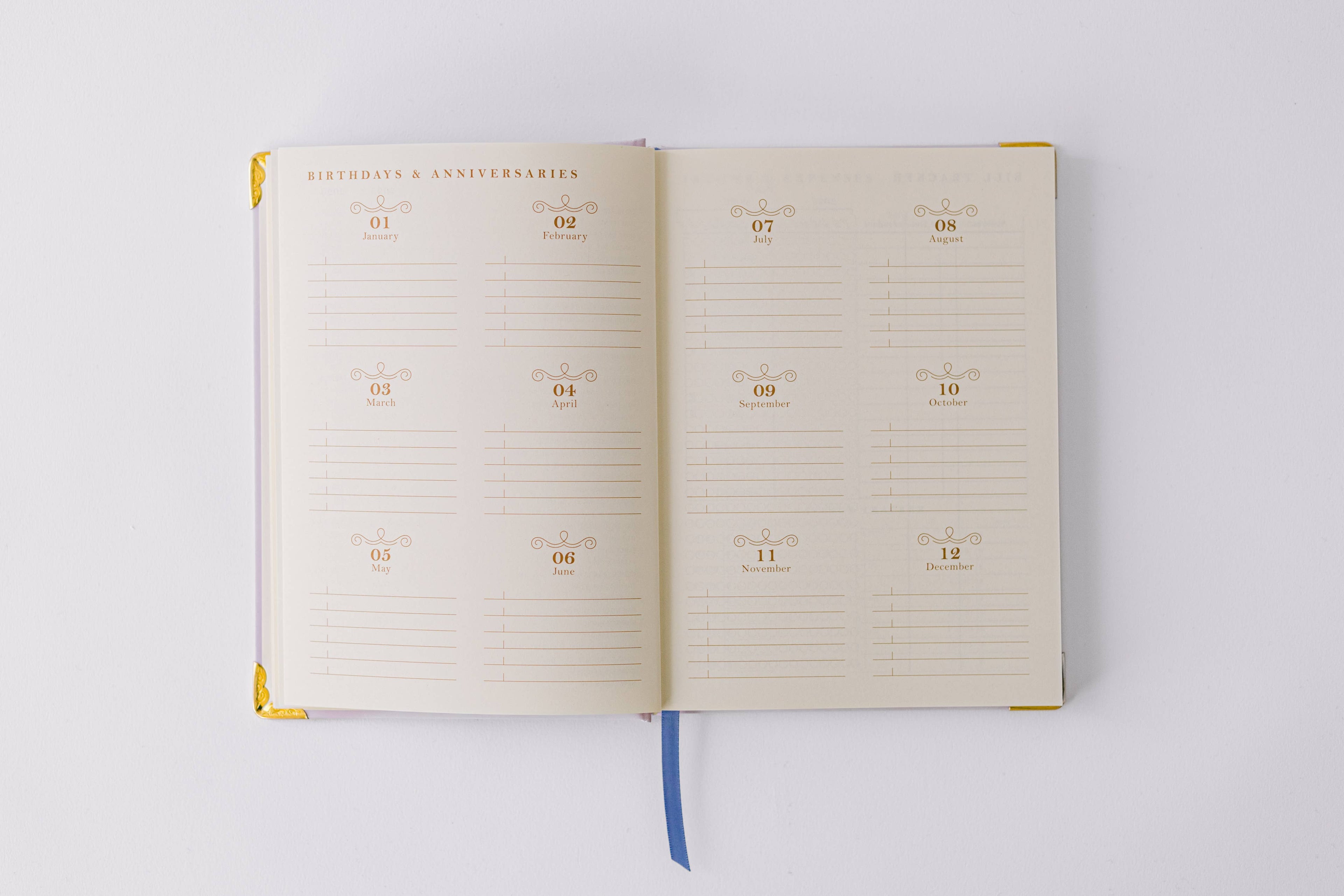 Good Juju Ink - 2026 Vines and Butterflies 17-Month Medium Bound Planner