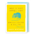 J Falkner - Cheese House Card Birthday Card