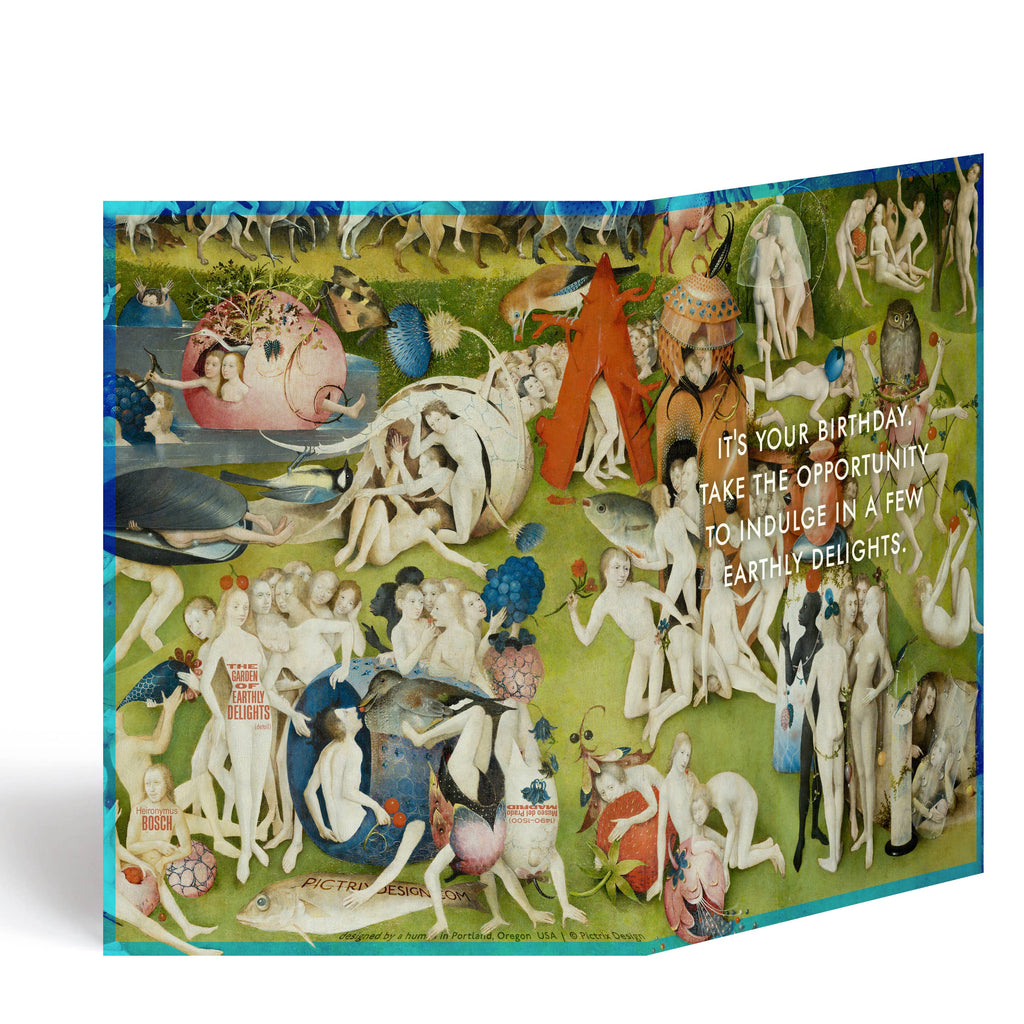 Pictrix Design - "Earthly delights" A6 birthday card