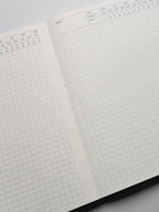 Cloth & Paper - Perfect Bound Notebook | HP Classic: Executive | Cafe Noir