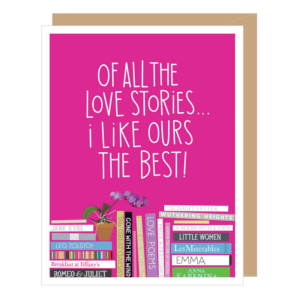 Apartment 2 Cards - Love Stories Anniversary Card