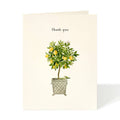 Felix Doolittle - Lemon Topiary - Thank You Card