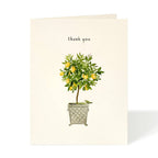 Felix Doolittle - Lemon Topiary - Thank You Card