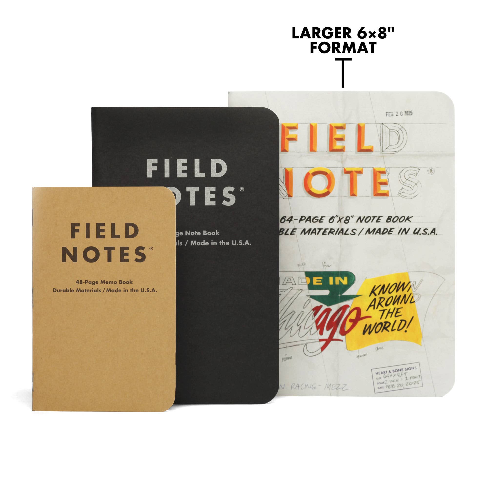 Field Notes - The Chicago Look 2-Packs