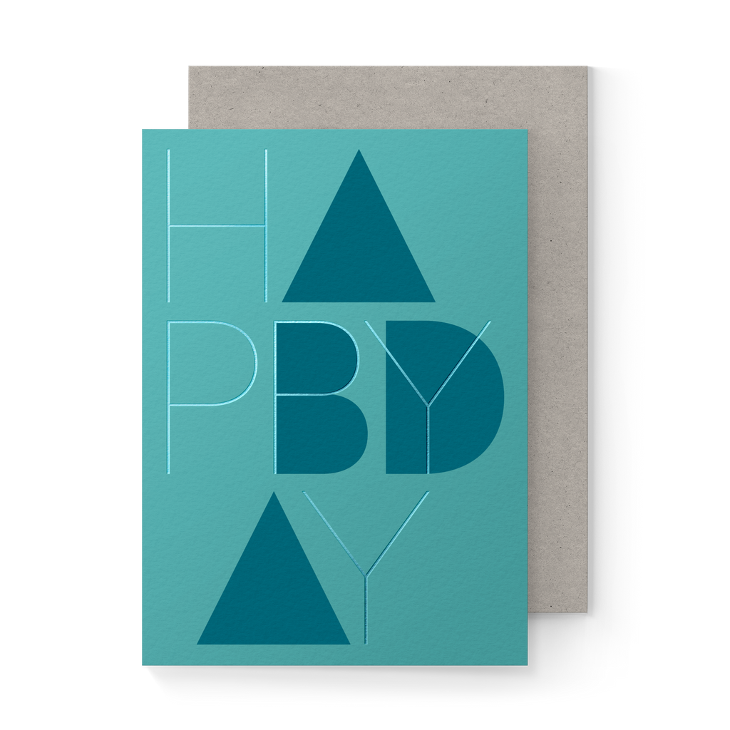 Dear Beni - Happy Bday A6 Folded Card