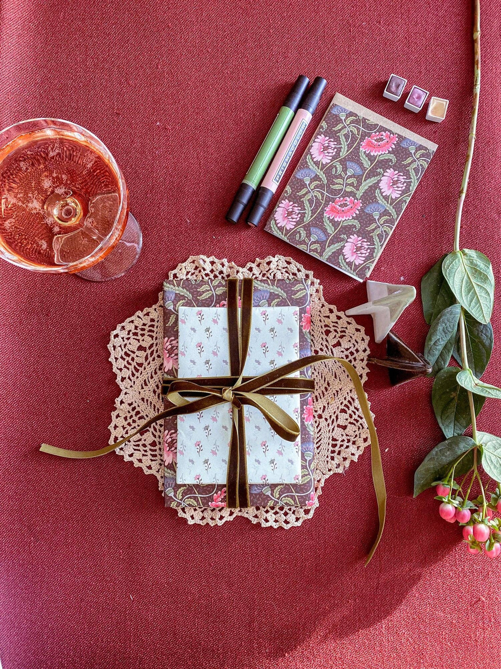 re:mused studio - Thistle Mum Gift Wrap Sheet – Double Sided