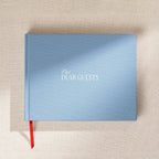 Kunitsa Co - Wedding Guestbook - Blank Sign in Book for special occasions: Something Blue