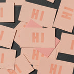 Etc. Letterpress - HI Mini Card