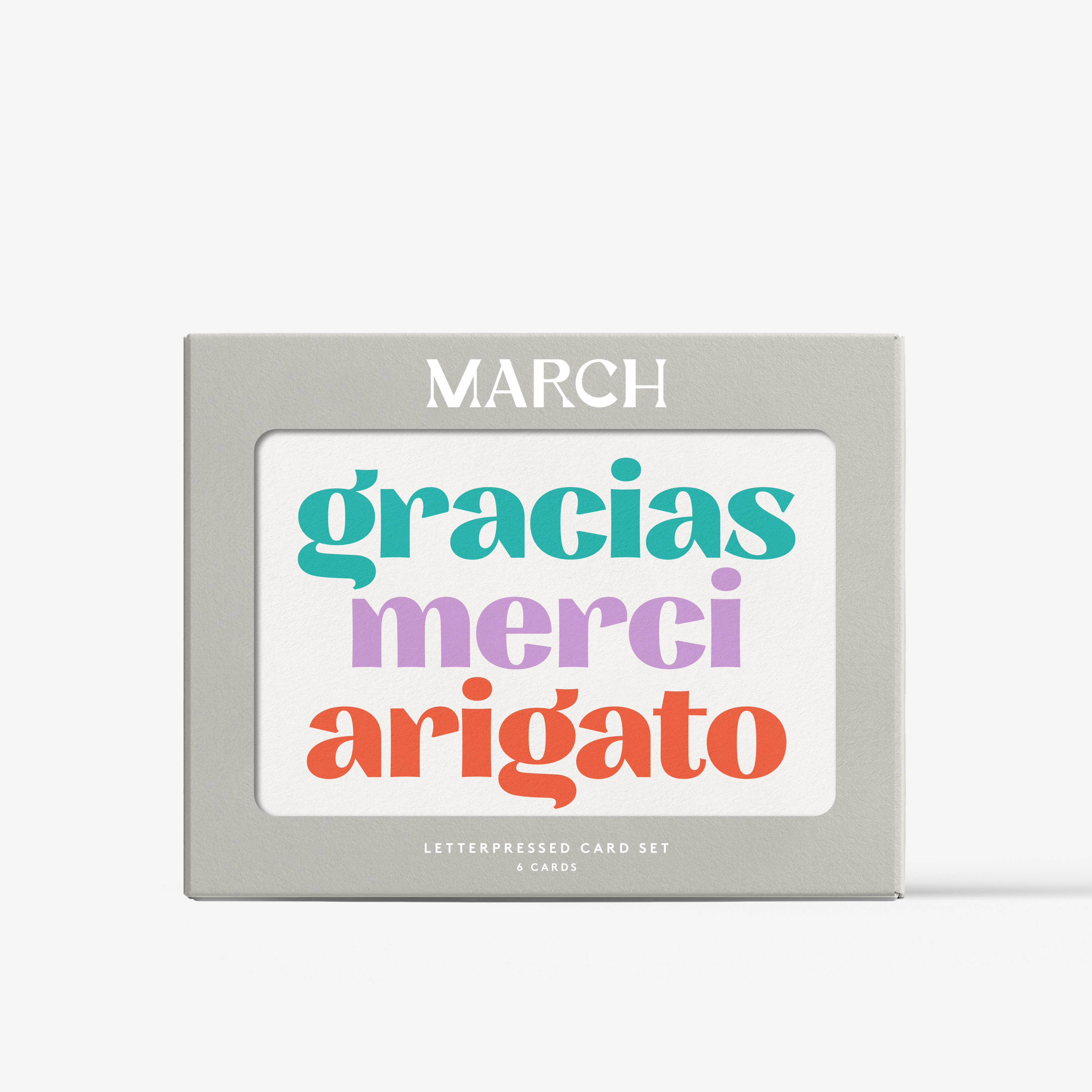 March Party Goods - Gracias Card Boxed Set