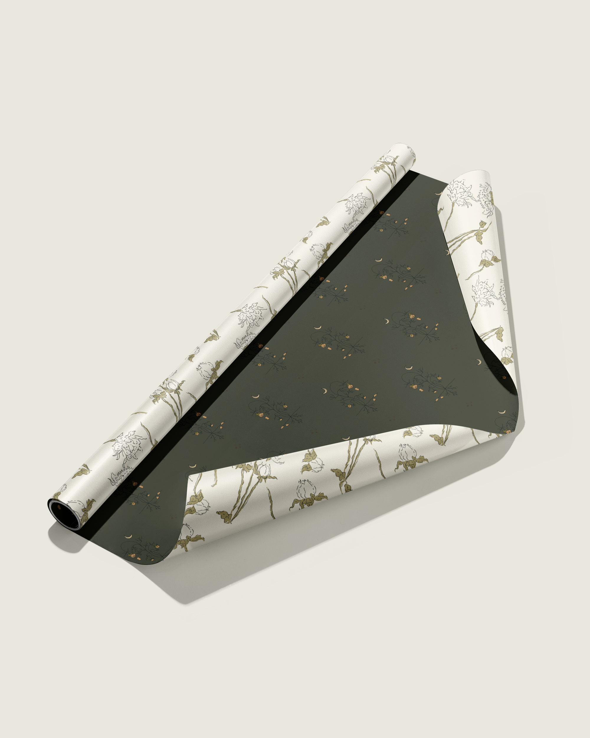 re:mused studio - Spooky Blooms Gift Wrap Sheet – Double Sided
