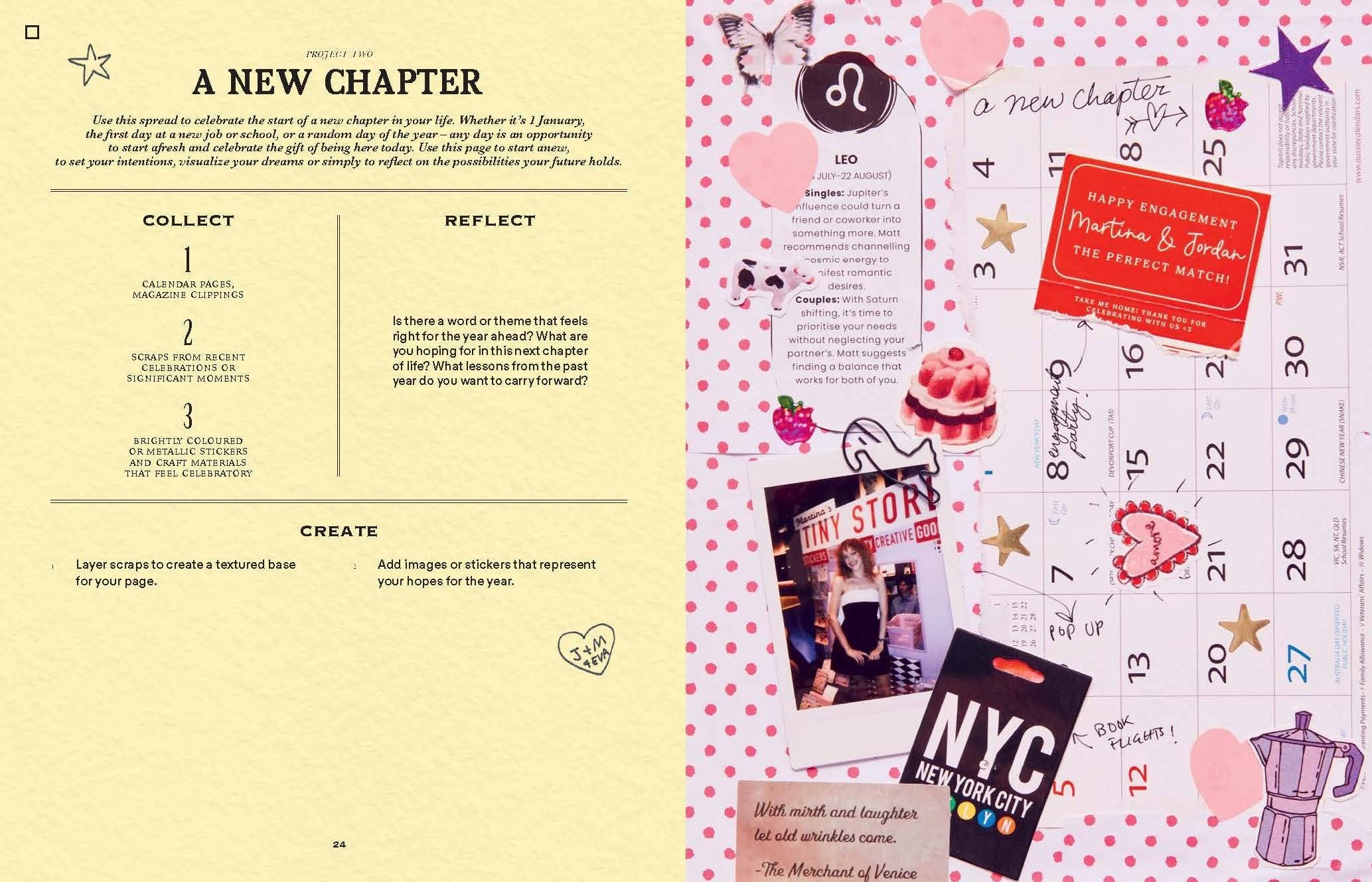 Chronicle Books - A Year of Junk Journaling