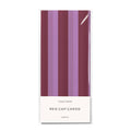 Red Cap Cards - Eggplant and Lilac Stripes tissue paper