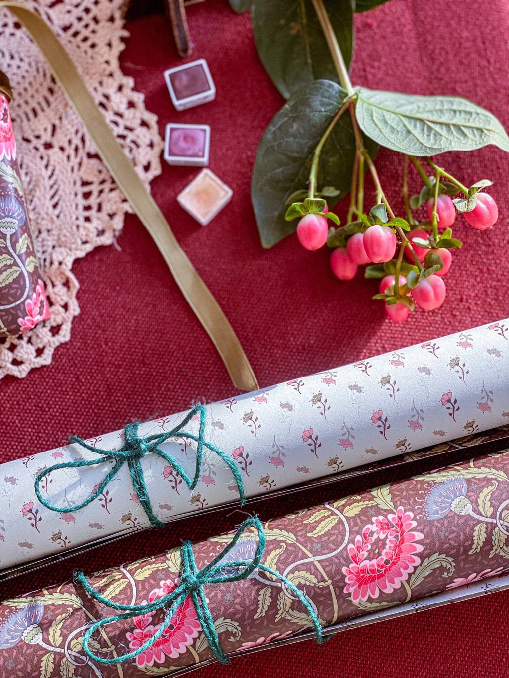 re:mused studio - Thistle Mum Gift Wrap Sheet – Double Sided