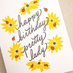 Kindred Letterpress - Ladybug Birthday Card | Letterpress Birthday Card