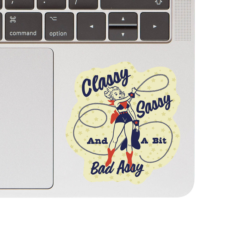 Juju and Moxie - Sassy Swear Cowgirl Western Vinyl Sticker