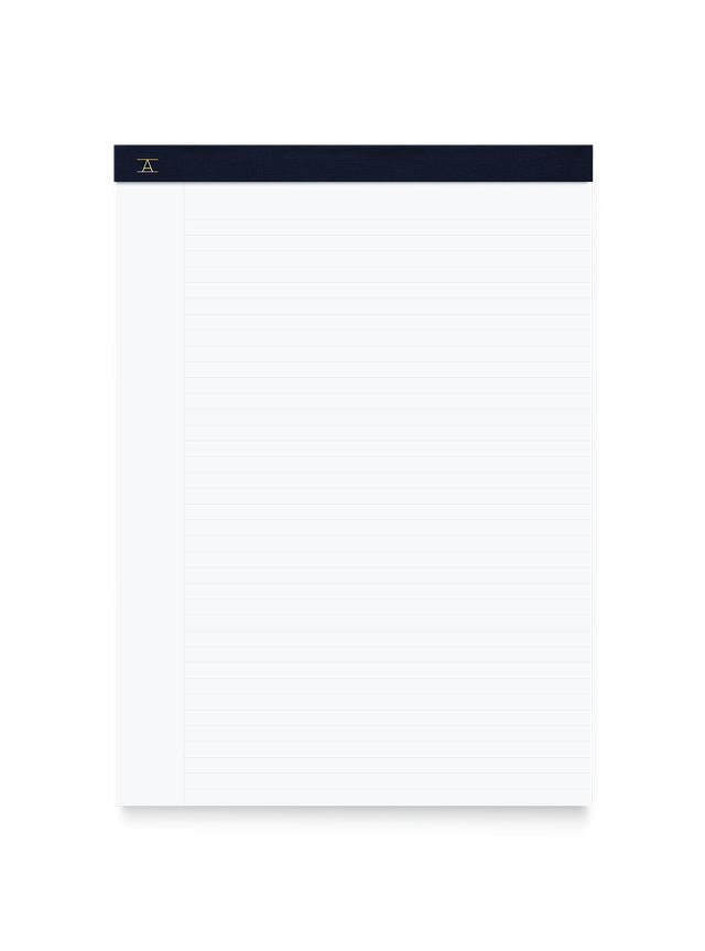 Appointed - Legal Pad: Charcoal Gray