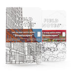 Field Notes - Streetscapes Sketch Book 2-Packs: Pack A: New York + Miami