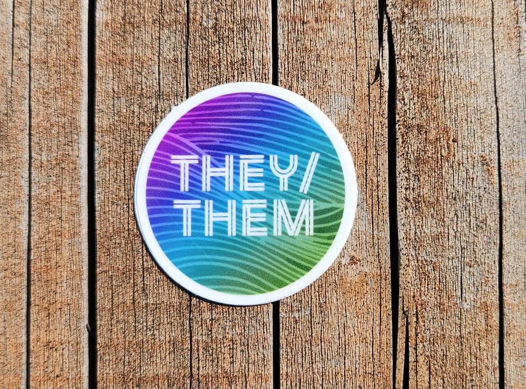 Discovery Stickers - They/Them Sticker