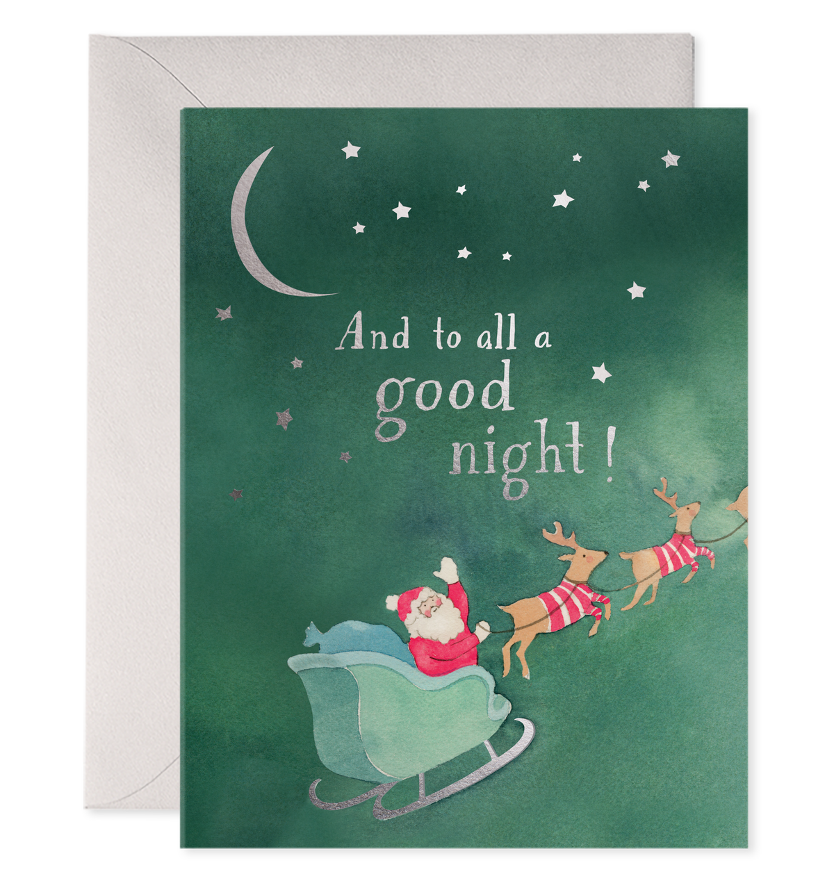 E. Frances Paper - To All A Good Night Christmas Boxed Set of 6 Greeting Cards