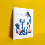 Pier Six Press - Fly Trap Bites - Fun Risograph Card