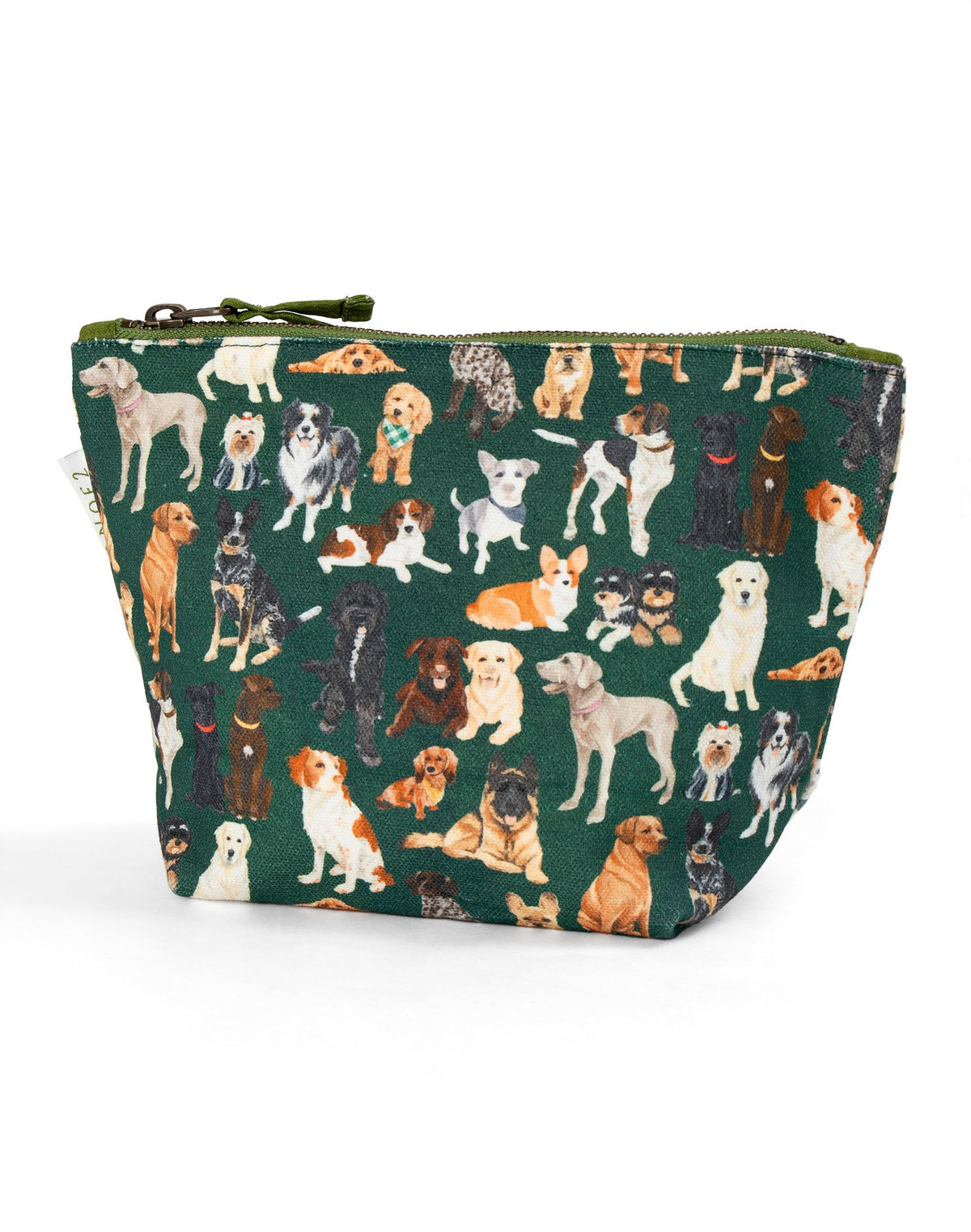 1Canoe2, Furry Friends Dogs  Canvas Pouch