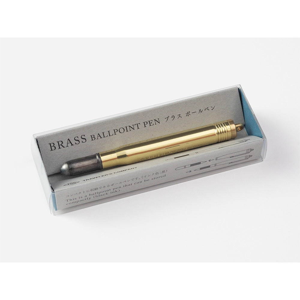 Travelers Company - Trc Brass Ballpoint Pen Solid Brass