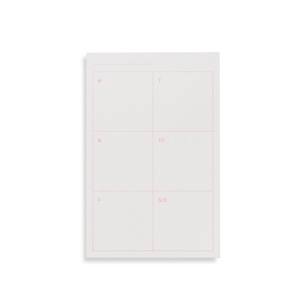 Moglea - Square Weekly Pad