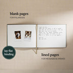 Kunitsa Co - Wedding Guest Book - Blank Sign in Book for Special Occasions: Something Blue