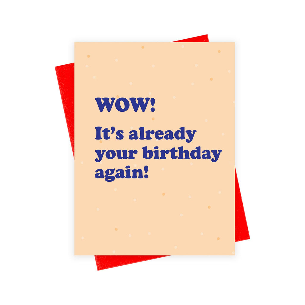 xou - HBD Again Card