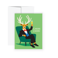 All Very Goods - Holiday Card - Cheers Deers!