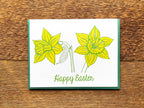 Noteworthy Paper & Press - Easter Daffodils Card