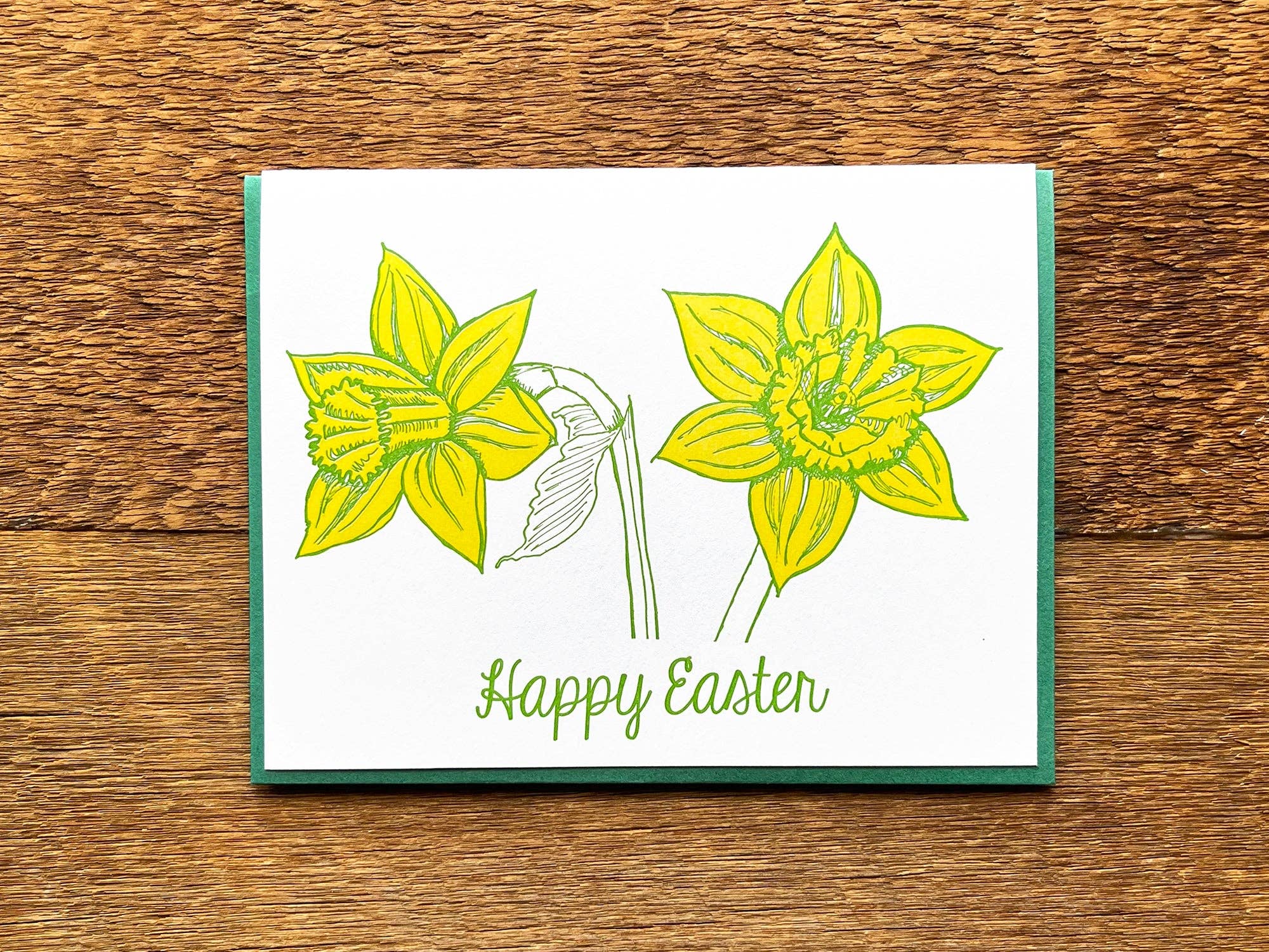 Noteworthy Paper & Press - Easter Daffodils Card