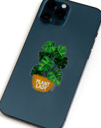 1Canoe2, Plant Lady Clear Decal Sticker