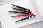 Platinum Prefounte Fountain Pen -  Graphite Blue,  Fine