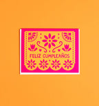 Graphic Anthology  - Papel Picado Cumpleaños Greeting Card | Spanish Birthday
